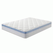 VS Venta-stock Matelas à mémoire de forme GEL ACTIVE 140X200, 25cm épaisseur - blanc mousse C9005