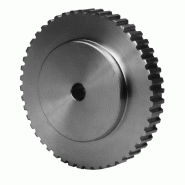 CMW - 8MZ048-020 - Poulies synchrones en fonte - Profil HTD - Section 8M - 48 dents - Pas de 8 mm - Pré-alésée_0