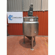 Cuve verticale en acier inoxydable 460 litres avec isolation thermique - référence : c13693