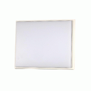 Fabas Luce Plafonnier Led Carré Desdy 23 W 2700 Lm 3000 K Blanc Chaud, Cadre En Métal Et Polycarbonate Blanc, Ip54, Design Moderne 3314-61-102 - bla Fabas Luce Plafonnier Led Carré Desdy 23 W 2700 Lm 3000 K Blanc Chaud, Cadre En Métal Et Polycarbonate Blanc, Ip54, Design Moderne 3314-61-102 - bla