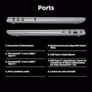 HP ZBook Studio G11 Intel Core Ultra 9 185H Station de travail mobile 40,6 cm (16
