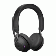 Jabra Evolve2 65 Casque Sans fil Arceau Bureau/Centre d'appels USB Type-C Bluetooth Noir