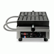 Krampouz Gaufrier 5x7 Bruxelles 180° simple A/A - argenté WECBDA