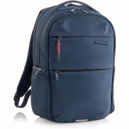 MIQUELRIUS Sac à dos Bag-To-Work, taille M double, pour ordinateur jusqu'à 16", en polyester bleu marine - 8422593195659