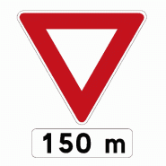 Panneau AB3b - Signaux d'intersection et priorité