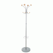 Portemanteau SPACE Argent Acier hjh OFFICE - argenté acier 830028