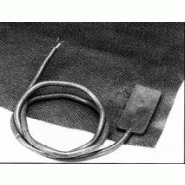 Tissu chauffant silicone