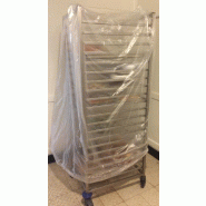 300 Housses PE, usage unique pour chariots, échelles de cuisine, patisserie, boulangerie - HECHIN-DN15_3