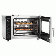 ​​​​​​​Four mixte à vapeur 5 x GN 1/1 ou (L)600 x (P)400 mm, commande manuelle, sans fonction auto nettoyage, Silversteam2, 6300