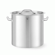 Casserole haute - avec couvercle, HENDI, Budget Line, 36L, Ø360x(H)360mm - inox 834404