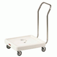 Diamond - Chariot de transport pour paniers professionnel – CAR-1M/B - gris inox AKS-CAR-1M/B