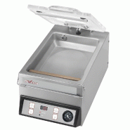 Diamond - Machine sous vide, couvercle bombé, cuve acier inox - 4 m3/h - réf. WR-22X31-B - AKS-WR-22X31-B Diamond - Machine sous vide, couvercle bombé, cuve acier inox - 4 m3/h - réf. WR-22X31-B - AKS-WR-22X31-B