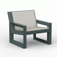 Fauteuil lounge in & out FRAME - vert