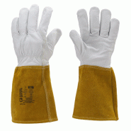 Gants de soudeur euroweld 100 tig fleur caprin manchette croute 15cm taille 9 - COVERGUARD - 1wel100009 - 864309 Gants de soudeur euroweld 100 tig fleur caprin manchette croute 15cm taille 9 - COVERGUARD - 1wel100009 - 864309