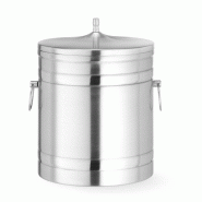 HENDI - Seau à glaçons double paroi - 22x20xH27 cm - 0615402505765 HENDI - Seau à glaçons double paroi - 22x20xH27 cm - 0615402505765