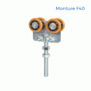 Monture double - 50 x 40, Nylon, M12_0