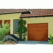 Porte de garage sectionnelle / en bois