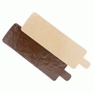 Support carton chocolat/praliné 5,5x9,5cm - par 200
