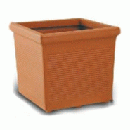 Bac carré en polyéthylène - Hauteurs 400/490mm - Longueurs 420/525mm - 21 coloris disponibles Bac carré en polyéthylène - Hauteurs 400/490mm - Longueurs 420/525mm - 21 coloris disponibles