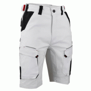 Bermuda paléo coton/poly gris/noir taille 46 - LMA LEBEURRE - 6165-46 - 867060_0