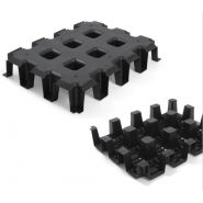 Caillebotis de chantier - 77,2 x 58,6 cm - hauteur 13,2 cm Caillebotis de chantier - 77,2 x 58,6 cm - hauteur 13,2 cm