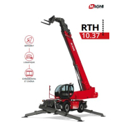 Chariot télescopique rotatif stabilisateur ciseaux - Magni TH - RTH 10.37