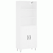 Helloshop26 - Buffet bahut commode armoire meuble de rangement organisateur cuisine salle de séjour salon haut 69,5 x 34 x 180 cm 02_0032547 - 300021 Helloshop26 - Buffet bahut commode armoire meuble de rangement organisateur cuisine salle de séjour salon haut 69,5 x 34 x 180 cm 02_0032547 - 300021