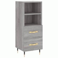 Helloshop26 - Buffet bahut commode armoire meuble de rangement organisateur cuisine salle de séjour salon sonoma 34,5 x 34 x 90 cm 02_0036320 - 30002 Helloshop26 - Buffet bahut commode armoire meuble de rangement organisateur cuisine salle de séjour salon sonoma 34,5 x 34 x 90 cm 02_0036320 - 30002