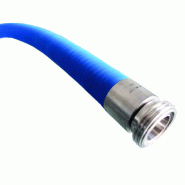 Tuyau d'aspiration et refoulement alimentaire IKEL FAT CR - Référence ICAL720076 - Ø 76mm - Pression 10 bar - Température -20°C/+80°C_0