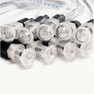 Lot de 9 luminaires chromoth?Rapie ?Tanches ip68 12v pour tous milieux humides