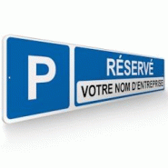 Panneau de signalisation pour parking · Parking réservé · Personnalisable - 48 x 10 cm DECOHO - blanc 3701563934920 Panneau de signalisation pour parking · Parking réservé · Personnalisable - 48 x 10 cm DECOHO - blanc 3701563934920