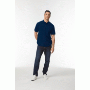 Polo Homme Softstyle Double Piqué - Gildan - Réf: GI64800 - 100% coton peigné Polo Homme Softstyle Double Piqué - Gildan - Réf: GI64800 - 100% coton peigné