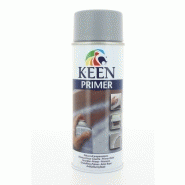 Primaire antirouille en bombe - PRIMER KEEN - gris ou blanc satin Primaire antirouille en bombe - PRIMER KEEN - gris ou blanc satin