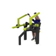 Row Machine Debout avec poids sécurisés - Gamme Lest_1