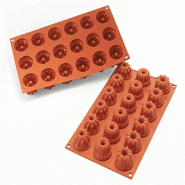 Schneider - Moule en silicone - Mini Fantasy, 40 x 22 mm - rouge silicone 115215