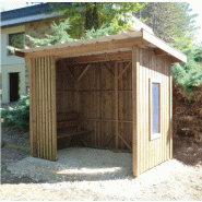Abri à vélos en bois autoclave fabriqué en France - ABRRCKVLBS-HI01 Abri à vélos en bois autoclave fabriqué en France - ABRRCKVLBS-HI01