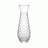 Aulica Pichet en verre bulle transparent 12x12x30cm - transparent 313917
