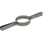 Collier de tubage inox d155 - tolerie generale -  66155 - 096967