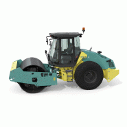 Compacteur monobille - ARS 130 - AMMANN avec bille lisse et pneus à profil diamant