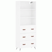 Helloshop26 - Buffet bahut commode armoire meuble de rangement organisateur cuisine salle de séjour salon haut 69,5 x 34 x 180 cm 02_0032612 - 300021 Helloshop26 - Buffet bahut commode armoire meuble de rangement organisateur cuisine salle de séjour salon haut 69,5 x 34 x 180 cm 02_0032612 - 300021