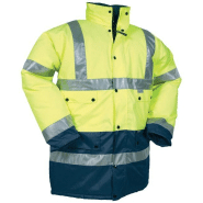 Parka de signalisation teiho jaune fluo/bleu marine t2xl - CODUPAL - teihoxxl - 587970