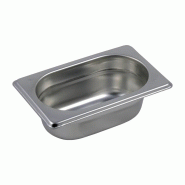 RM GASTRO Bac gastronorme GN 1/9 - 65 en inox REDFOX - GN 1/9-65 - REDFOX - 0615402997164