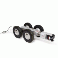 Robot à caméra robuste et orientable pour les inspections d'égouts FW150 S