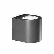 ROSSINI ILLUMINAZIONE Applique Led Argent 9W Double Émission Ronde Anthracite 4000K 60° Ip65 - Groupe Rossini | Éclairage Mural Extérieur Design -
