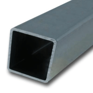 TUBE CARRÉ, ACIER BRUT, SUR MESURE