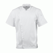 Veste de cuisinier à manches courtes Chef Works Cannes M - M 0615402290234