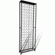 VidaXL Casier à vin en métal pour 108 bouteilles - 241598