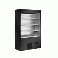 Vitrine réfrigérée verticale ORSO EUROVITRINE - 0.70m x 0.55m x 1m93, groupe intégré, inox, positif