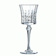 4 verres à pied 19 cl Lady Diamond - Cristal d'Arques - transparent 0883314959871