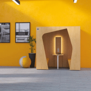 Cabine acoustique 2 places KOMUNIKUBE Cabine acoustique 2 places KOMUNIKUBE